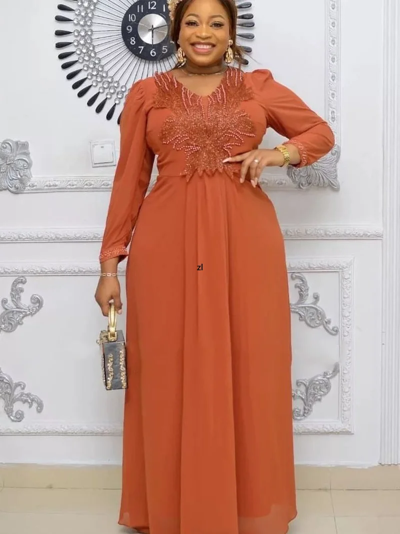 Ramadan Robe Eid Abaya Dubai Muslim Dress Turkey Islam Clothing Djellaba Femme Big Size Dresses For Women Vestido De Mujer