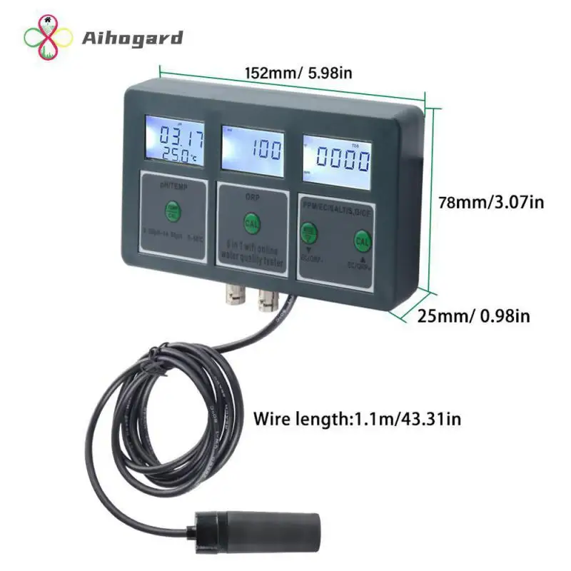 

Convenient Ph Multiple Functions Ec Online Monitoring Accurate Orp Ec Testing Tool For Water Quality Best Innovative Easy To Use