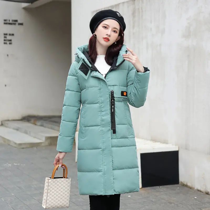 Winter Women's Cold Coat Parkas Super Hot Coats Hooded Long Cotton Padded Jacket Jackets Womens Winter Clothing 2022 Fashion