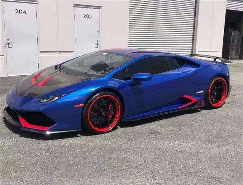 Карбоновые передние боковые накладки в стиле Vor для LP610-4, LP580, элементы обвеса, накладки на бампер, автозапчасти (art.: 3920daf7ff76d) - 3920daf7ff76d