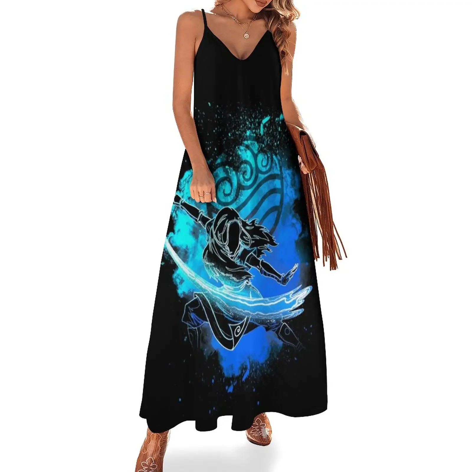 Женское платье Soul of the Waterbender Sister из полиэстера