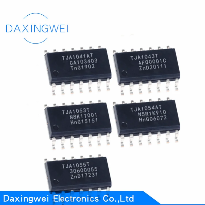 

5-10PCS TJA1055T TJA1053T TJA1043T TJA1041AT TJA1054AT Sop-14 Transceiver Chip