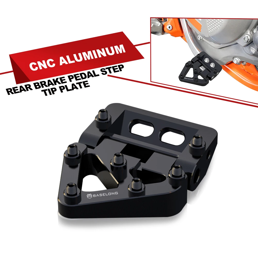 

For GAS GAS MC EC SIX DAYS 150 250 300 ECF 250 350 450 2021-2023 Motorcycle Accessories Enlarge Folding Rear Brake Pedal Step