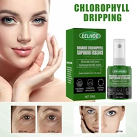chlorophyll shrink pores natural face serum detox anti aging improve bad breath anti wrinkle moisturizing whiten sooth skin care