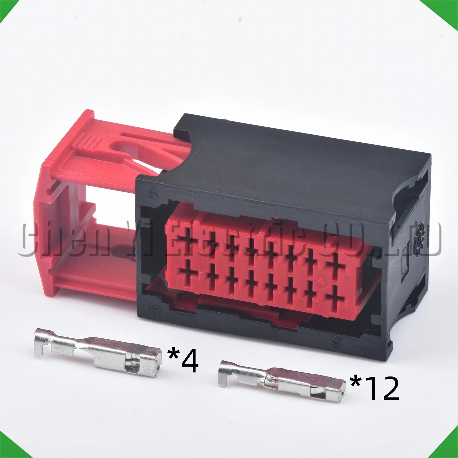 

16-контактные автомобильные разъемы, блок предохранителей отсека двигателя, компьютерная плата, усилитель, жгут проводов, вилка 185760 -1 для Peugeot Citroen