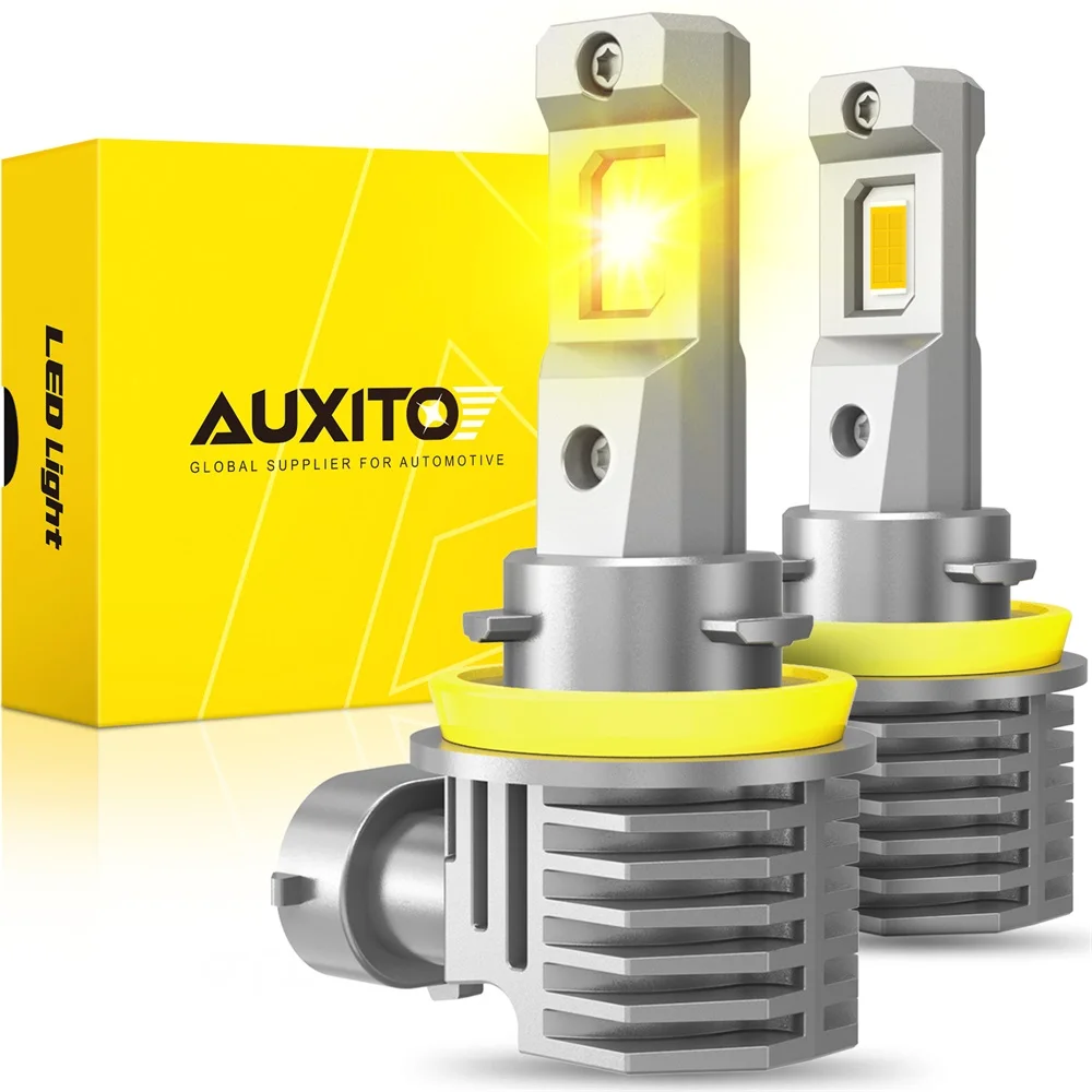 AUXITO 2X 16000LM 12V H8 H9 H11 Светодиодный H16JP 9005 hb3 9006 hb4 светодиодный противотуманная лампа