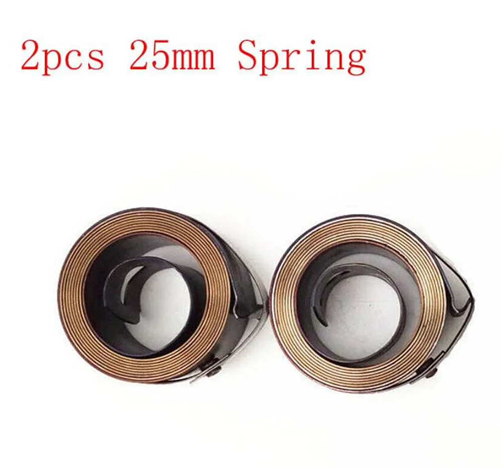 

2PCS Milling Machine Clock Return Spring 25mm Vertical CNC Mill B178 Tool For Bridgeport Part