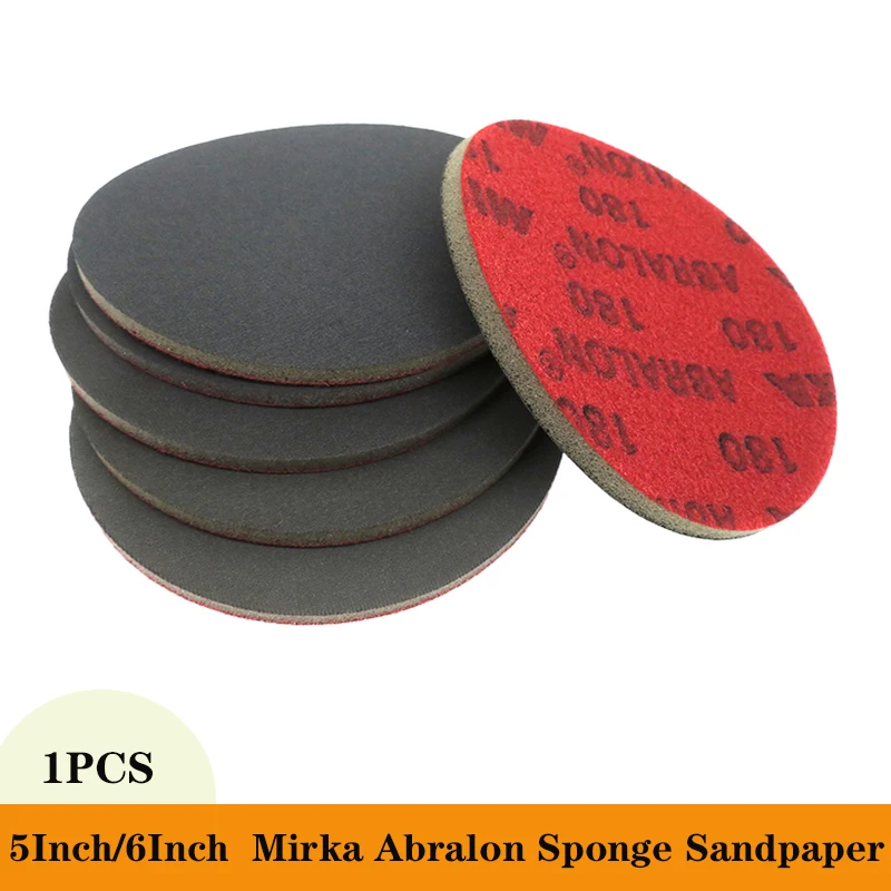 

Шлифовальные подушки Mirka Abralon 5/6 дюймов 180-4000 зернистости