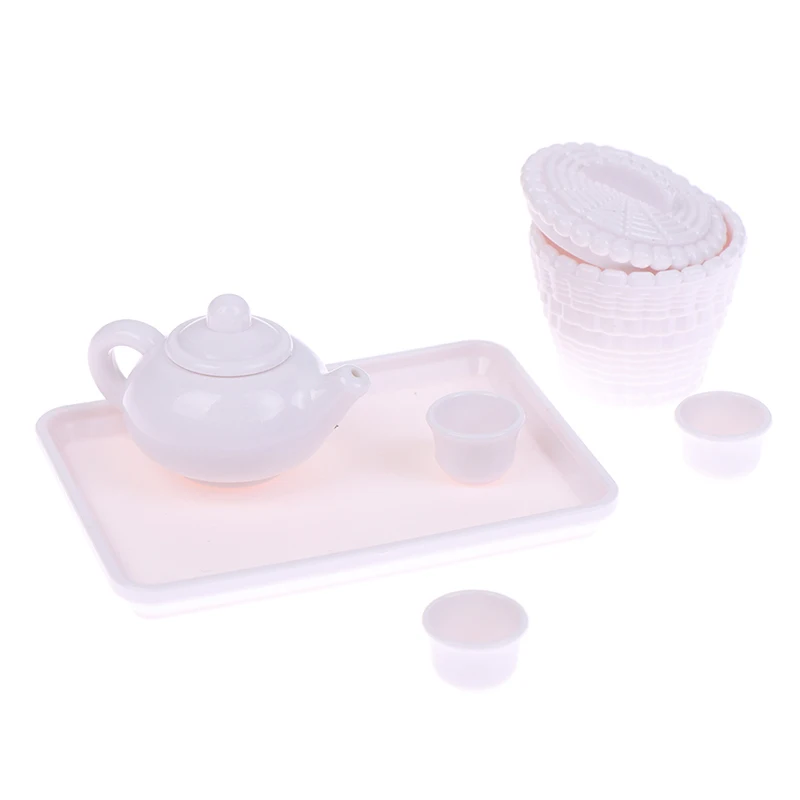 

Набор миниатюрных чайников для кукольного домика GCDHome