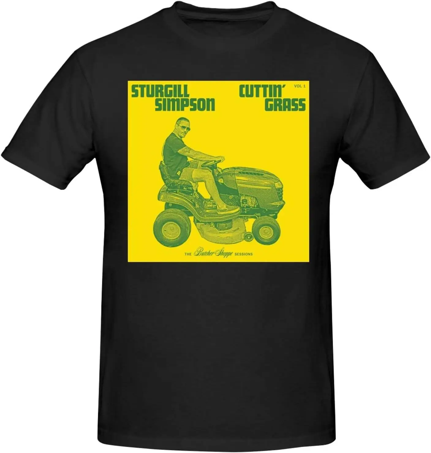 Футболка Sturgill с изображением музыки и Симпсона Мужская персонализированная