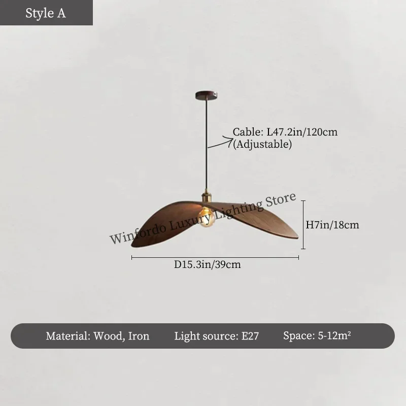 

Winfordo Wabi Sabi деревянная люстра