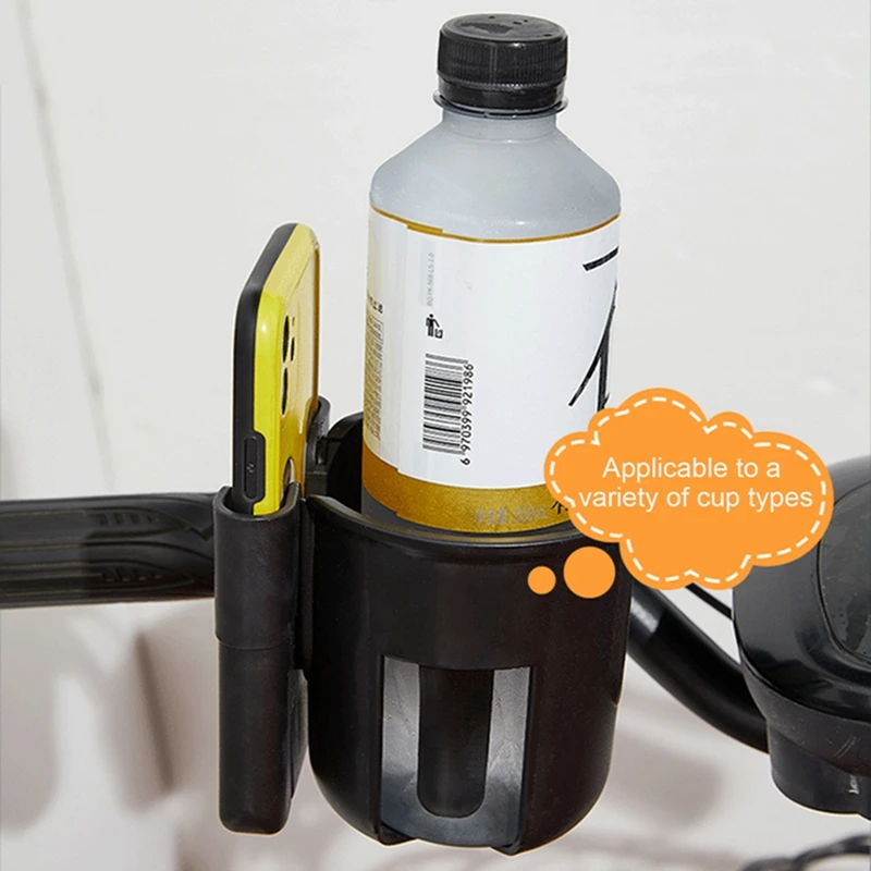 

New Baby Stroller Cup Holder Rack Bottle Universal 360 Rotatable Cup Holder for Pram Stroller Carrying Case Milk Bottle Cart