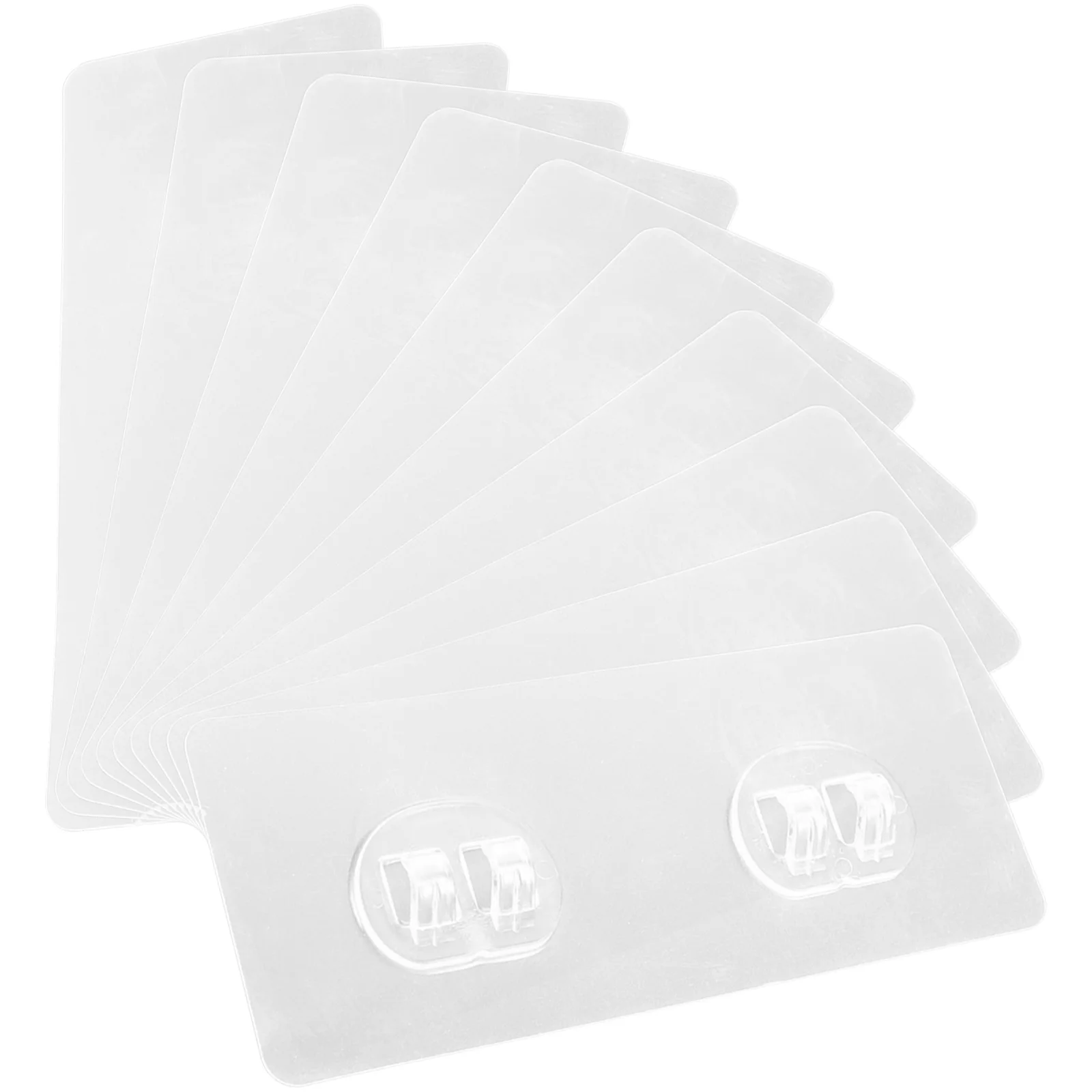 

10Pcs Hook Shelf Adhesive Hook Replacement Shower Organizer Adhesive Hook Heavy Duty Wall Hook