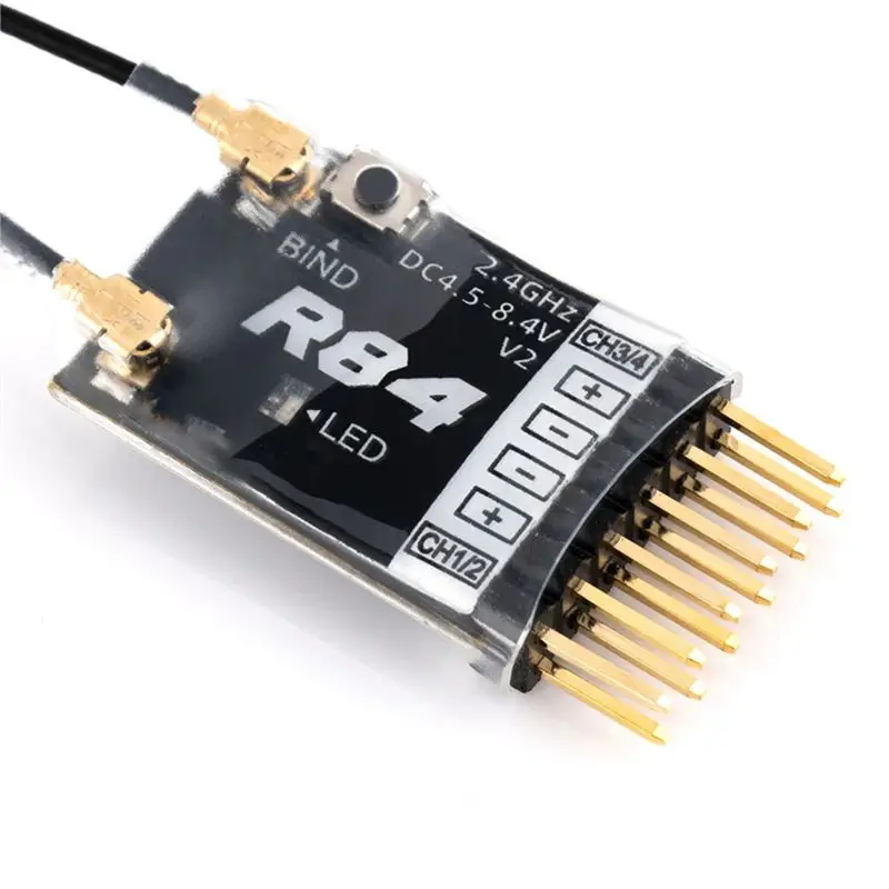Фото Приемник AS96-3X для Radiomaster R84 V2 4CH, совместимый с PWM RC-приемниками, для передатчиков Frsky D8 D16 SFHSS Radiomaster TX12 T16S №4