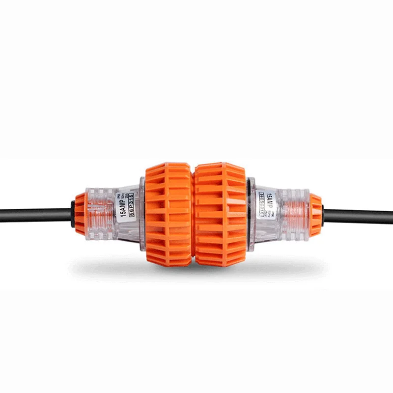 Плоский промышленный электрический удлинитель GEN3 10/15 AMP IP66 с защитой от погодных