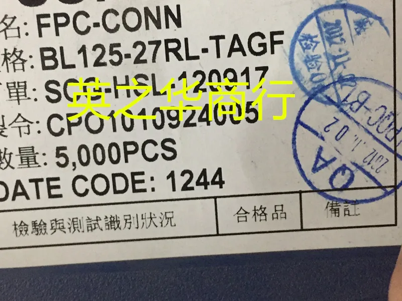 

30pcs original new BL125-27RL-TAGF 27pin 0.3mm