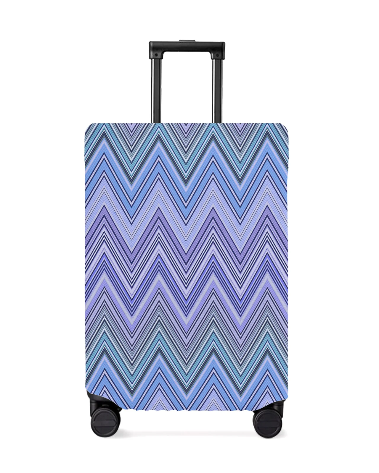

Ethnic Style Abstract Zigzag Stripes Travel Luggage Cover Elastic Baggage Cover Suitcase Case Dust Cover Travel Accessories
