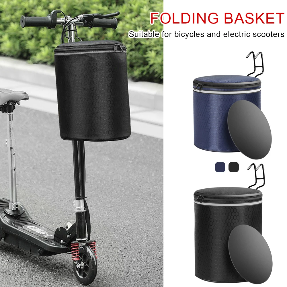 

Oxford Cloth Bicycle Basket Bicycle Handlebar Basket Detachable Cycling Bag For Pet Shopping Commuter Camping And Outdoor