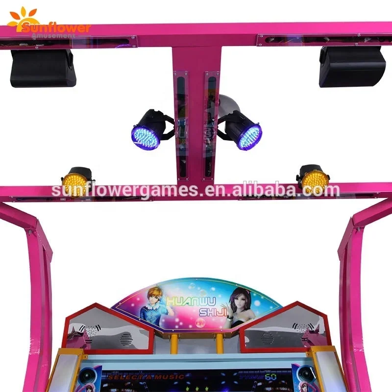 Аркадная развлекательная игровая музыкальная машина с монетами накачивает