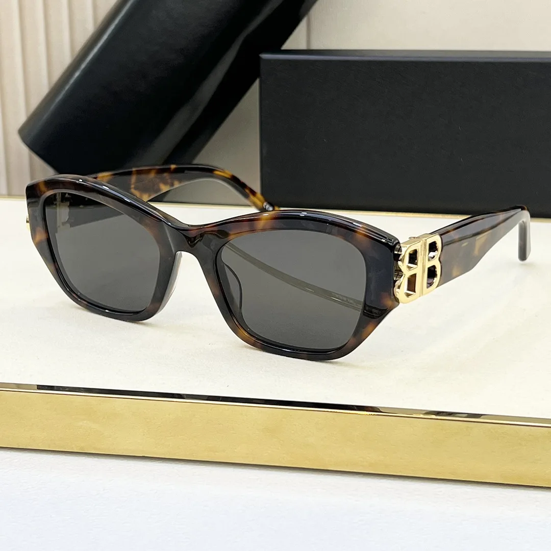 Линзы por 2024 женские смоляные солнцезащитные очки для взрослых B7206 овальные