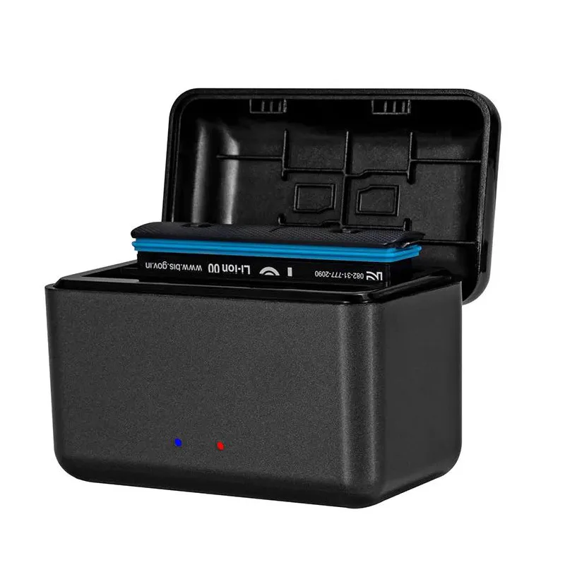 Для Insta360 X4 портативное быстрое зарядное устройство с двумя аккумуляторами