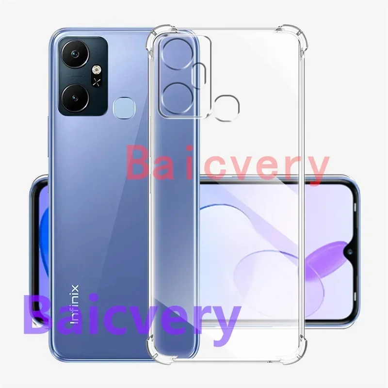 Лидер продаж 2023 мягкий силиконовый чехол для телефона Infinix Smart 6 Plus PLUS Smart6 X6823C X6823