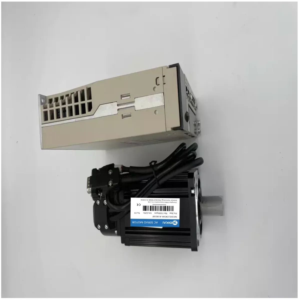 

80mm 750w 220V 3000rpm 3-Phase AC Servo Motor And Servo Drive