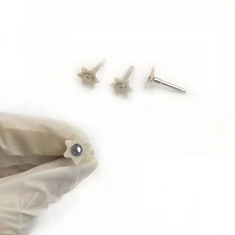 76 шт./компл. набор кистей для стоматологических робсон простые белые хлопковые