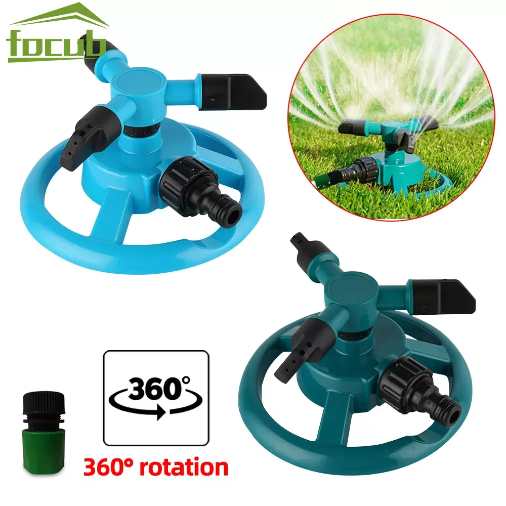

Automatic Garden Lawn Water Sprinklers 360 Degree Rotating Yard Lawn Nozzle Garden Irrigation Supplies Garden Watering System