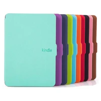 auto wakingsleeping e reader protective shell for kindle paperwhite 123 ultra slim pu leather protective case cover