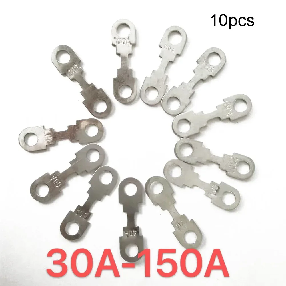 10 шт. Автомобильные предохранители для аккумулятора 30 А 40 50 70 150