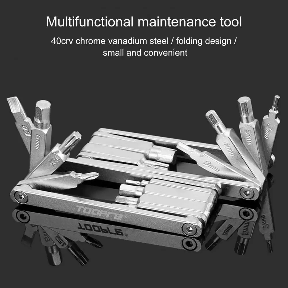 

8 in 1 Bike/Bicycle Repair Tools Kit Mountain Bicycle Tools Sets Hex Spoke Wrench Mountain Cycle Screwdriver Tool for MTB