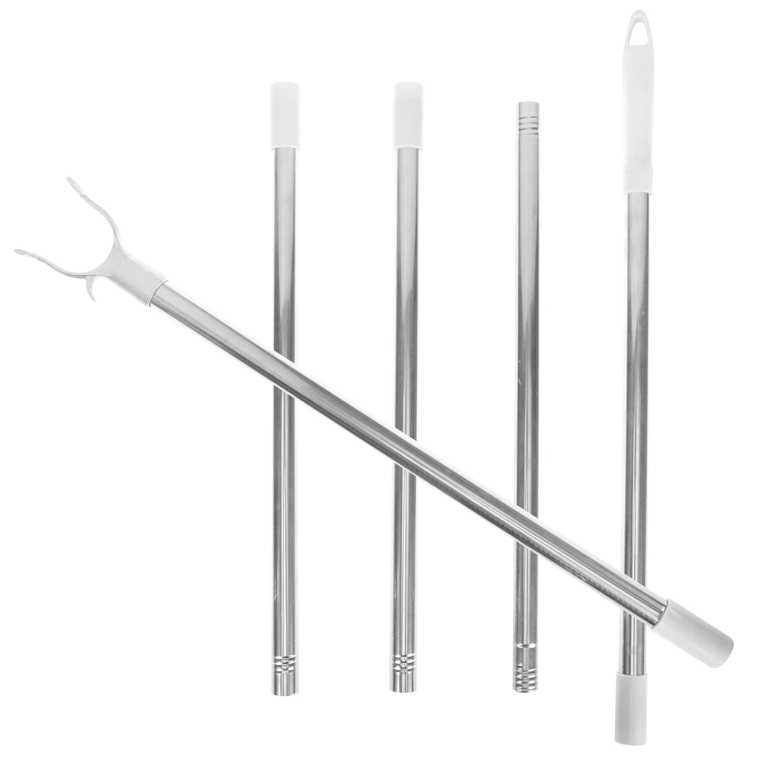 

Curtain Hanger Detachable Clothes Reach Sticks Telescoping Reaching Pole Poles Telescopic Plastic Heavy Duty