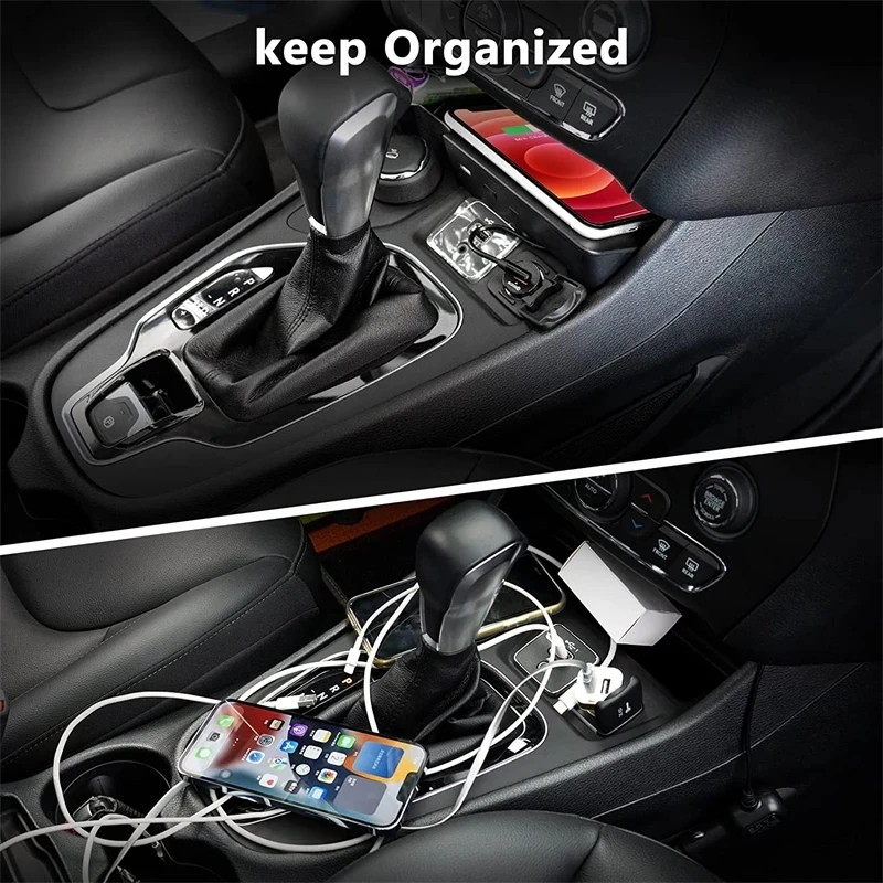 Плата 12-16 В 10 Вт черная Центральная для Nissan X-Trail Qashqai Rogue T32 2014-2021 Беспроводное