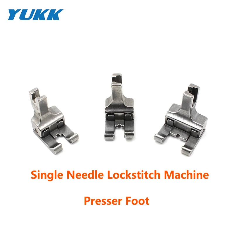 

Industrial Sewing Machine Parts Single Needle Lockstich Machine CD Presser Foot Five Types 1/4 1/8 3/16 1/32 1/16