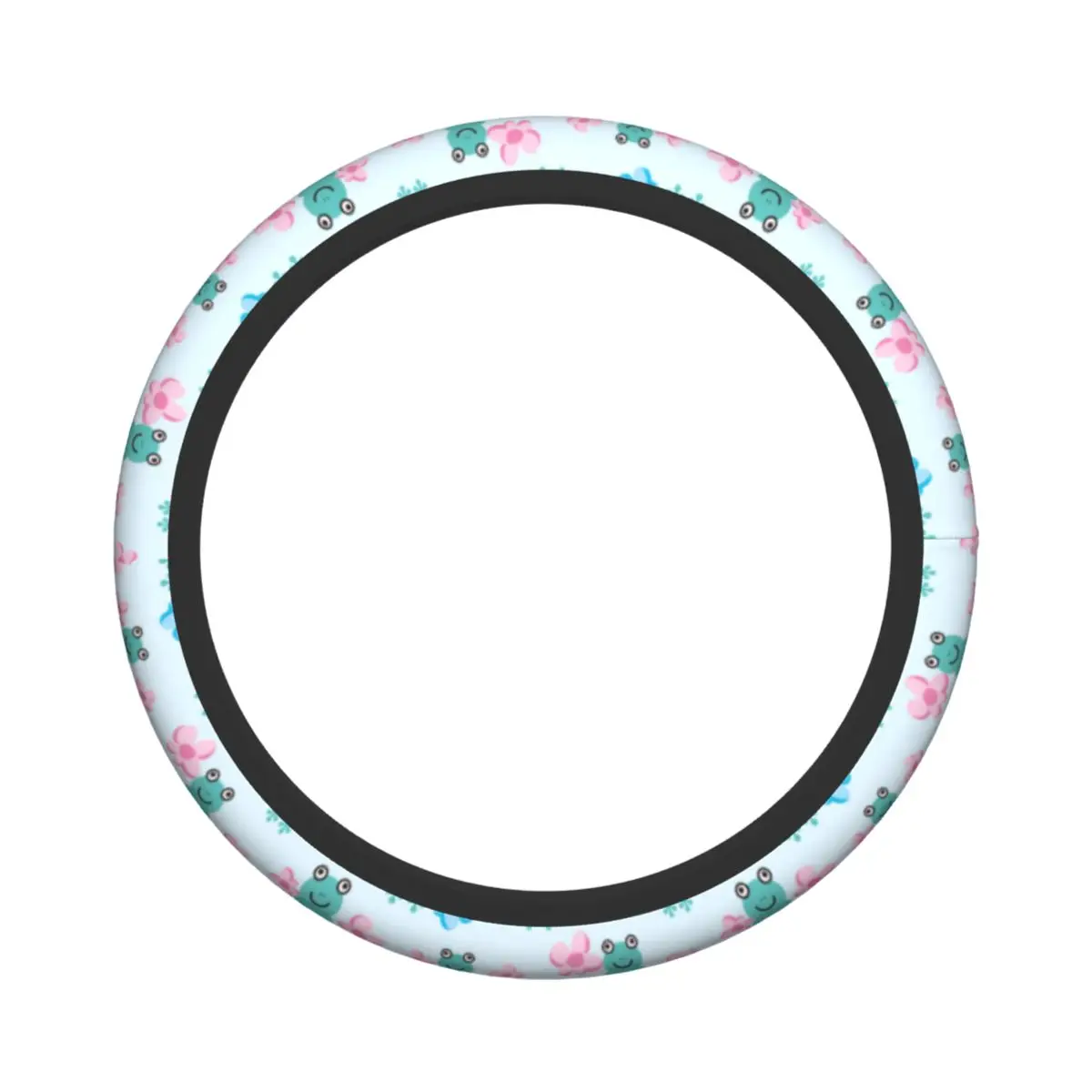 

Frogs In The Pond Universal Steering Wheel Covers Anti-Slip Car Steering Wheel Wrap