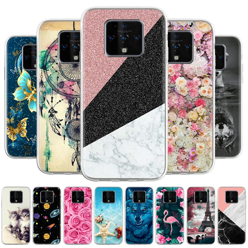 

Flower Phone Case for Tecno Camon 12 Cover Tecno Camon 16 Premier 15 Air 11 Pro 12Air 15Pro 16Pro 15Premier Bumper Silicon Clear