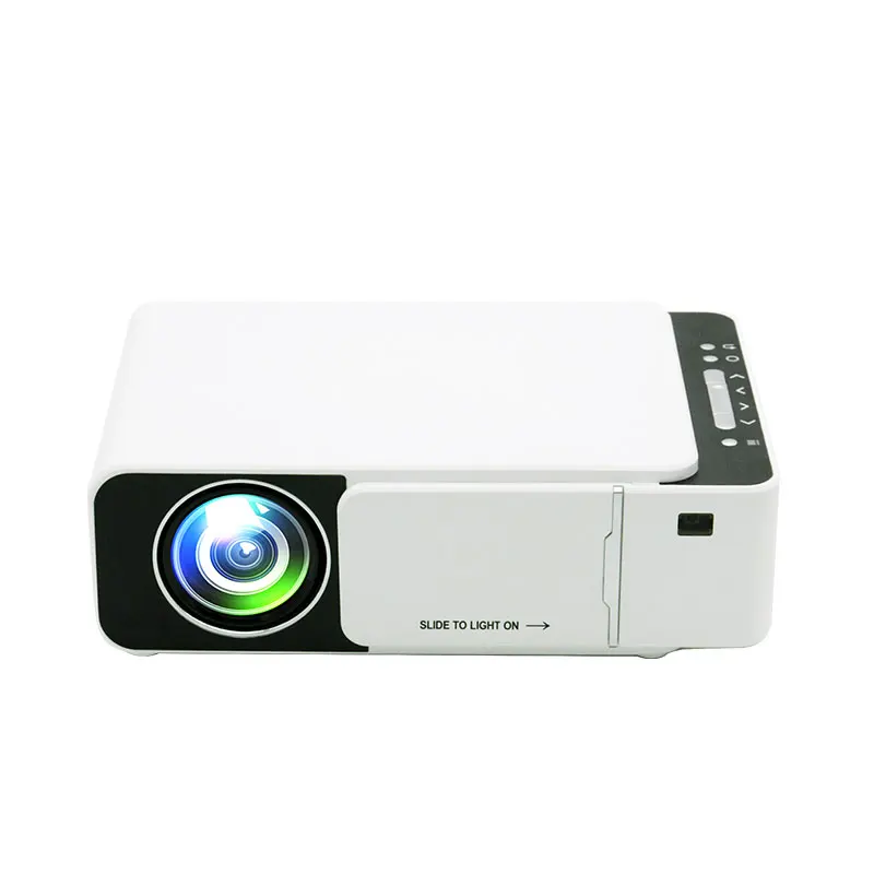 

White high-definition popular T5 LCD projector 150 inch 4 meters your HD home theater