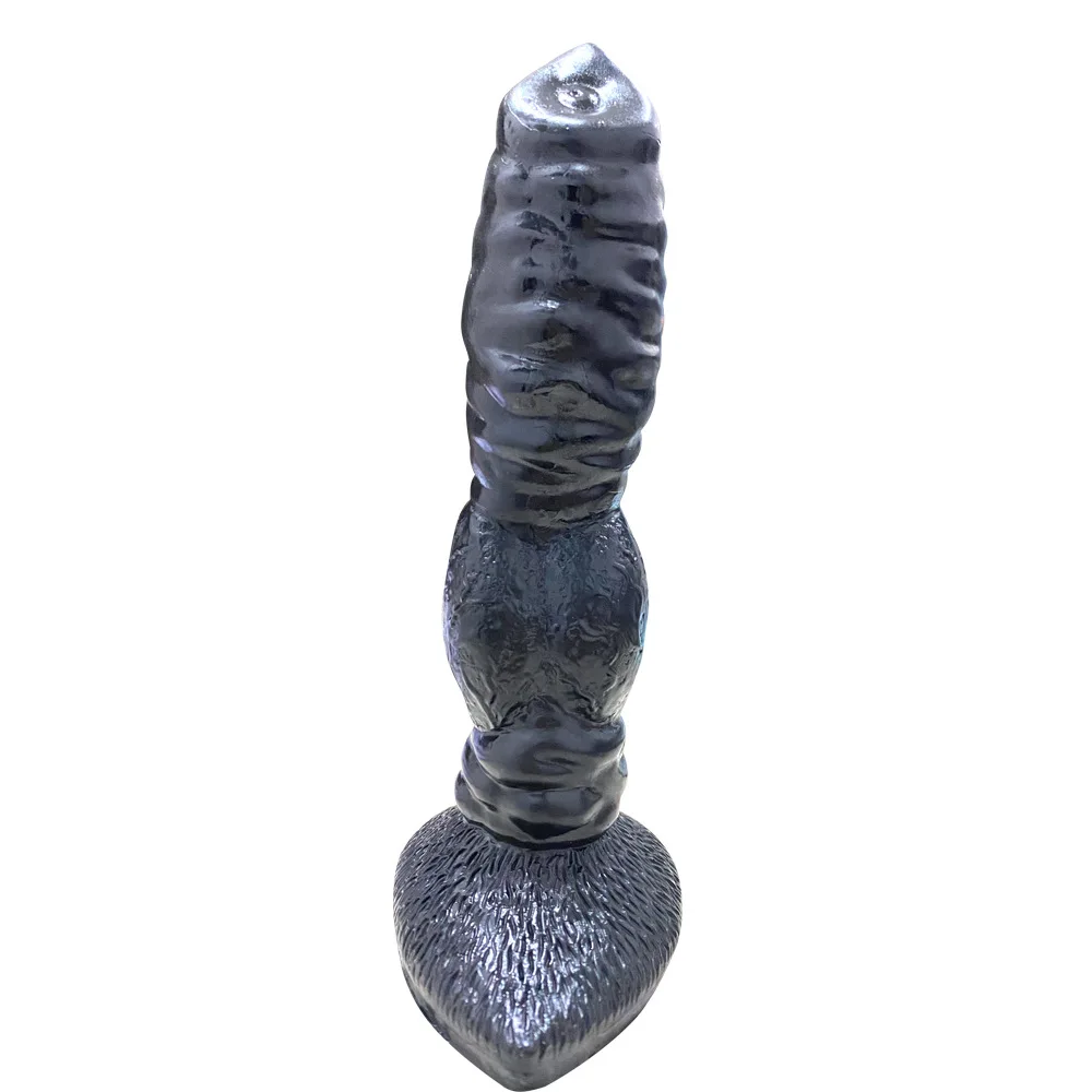 Новый цветной силиконовый фаллоимитатор в виде животного реалистичный волк