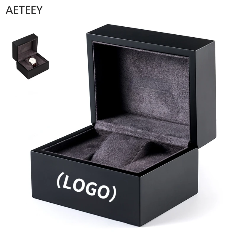 New Material Frosted Texture Acrylic Display Case Luxury Gift Box Plush Material