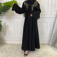 women dress middle east muslim robe female arab long dress appliques muslim dress women vestido dubai abaya turkey