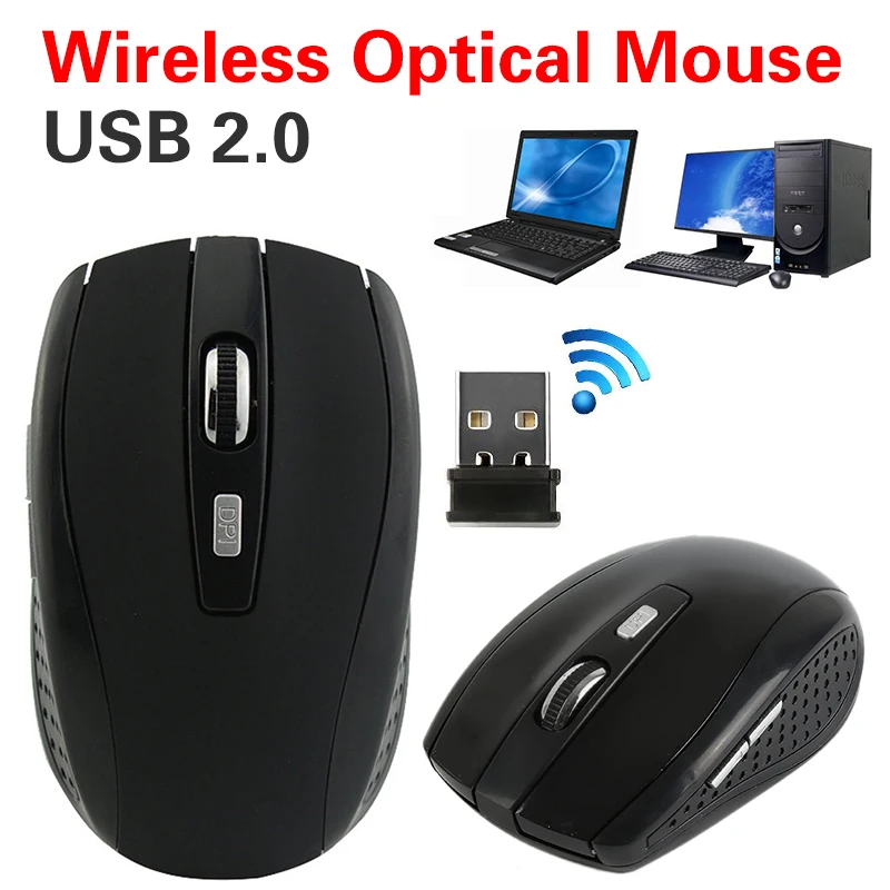 

2.4GHz Digital Wireless Transmission Optical Rechargeable Mouse For PC Laptops Intelligent Energy Saving Noisy Wireless Mouse