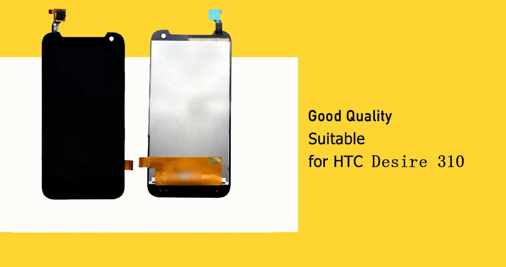 suitable for htc desire 310 mobile phone screen lcd assembly display touch screen internal and external screen free global shipping
