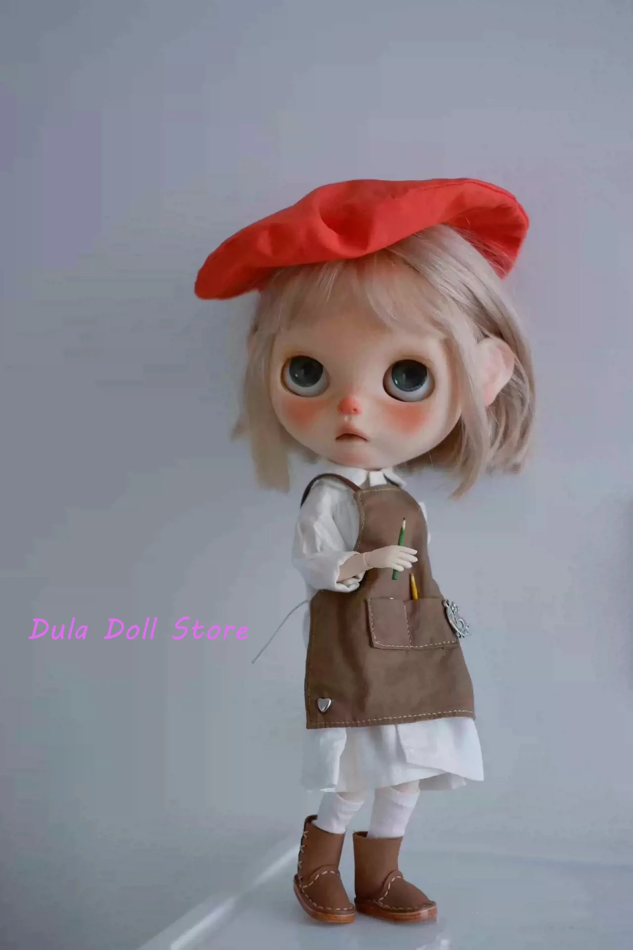 Одежда для куклы Dula костюм художника Blythe ob24 ob22 Azone Licca ICY jerfish 1/6 аксессуары