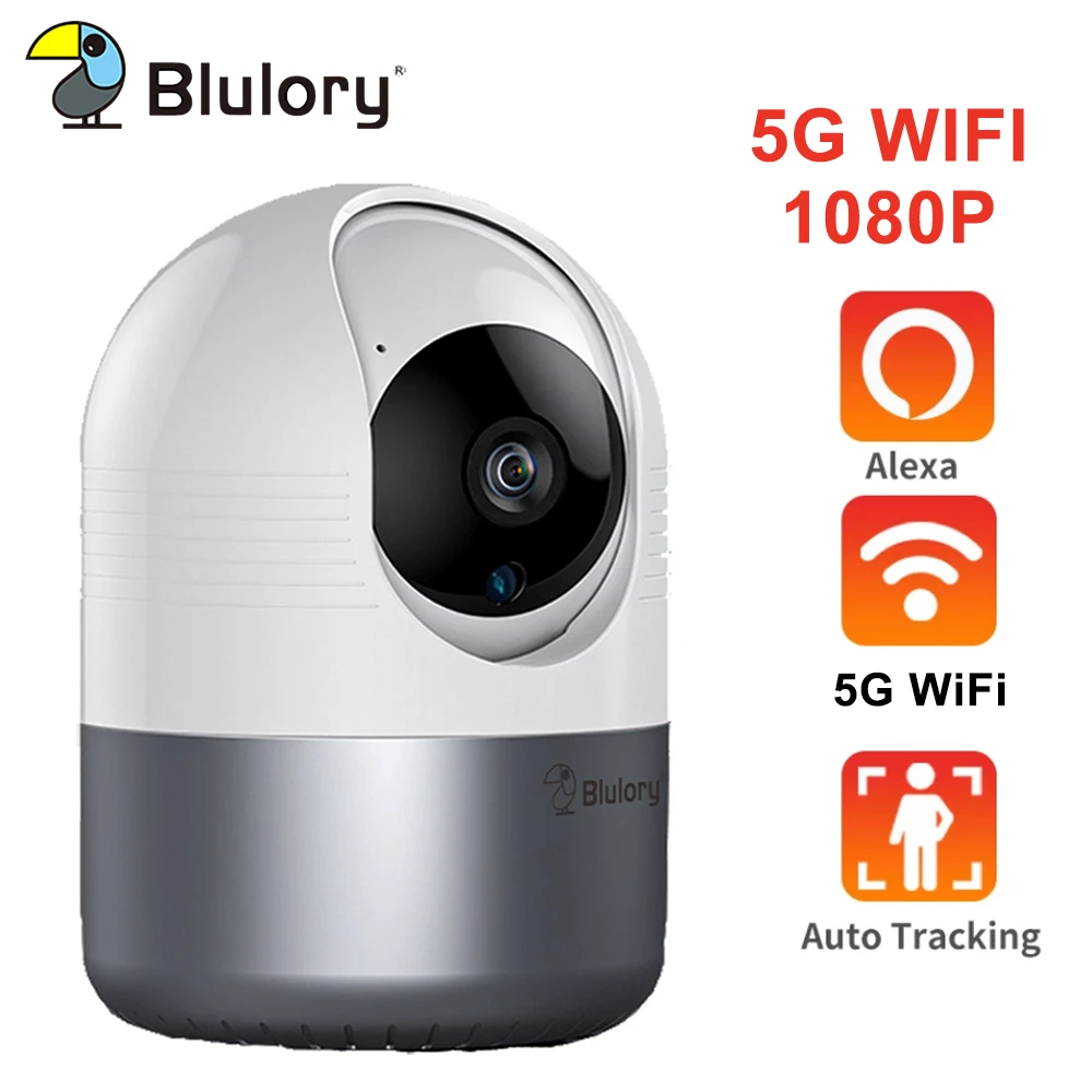 Камера видеонаблюдения Blulory с поддержкой Wi-Fi 1080P |