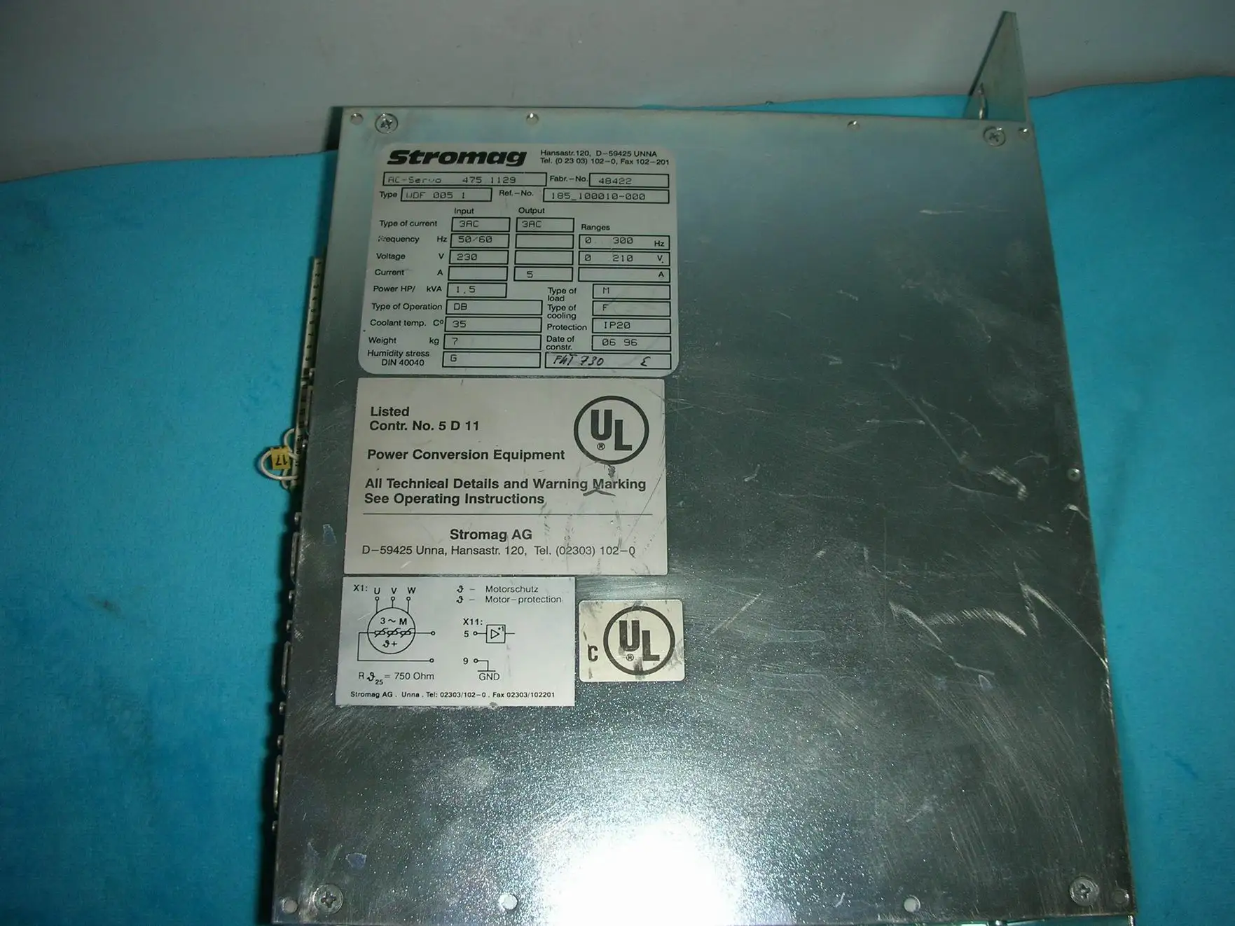 Сервопривод WDF Stromag 5.1