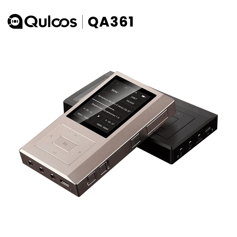 

Quloos QLS QA361 AK4495SEQ 6OPA1622 HiFi DSD Dual Femtosecond Clock Lossless MP3 Portable Music Player