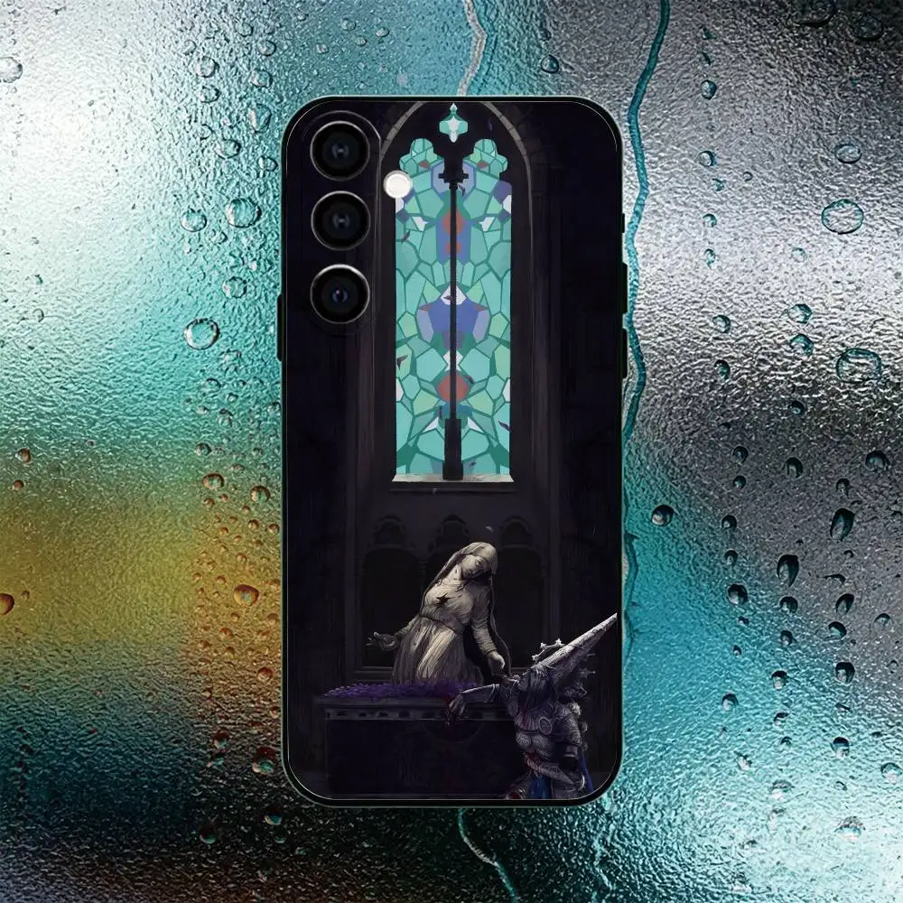 Фото Чехол для телефона B-Blasphemous Game для Samsung Galaxy A73, A72, A71, A70, A53, A52, A51, мягкий силиконовый черный чехол №3
