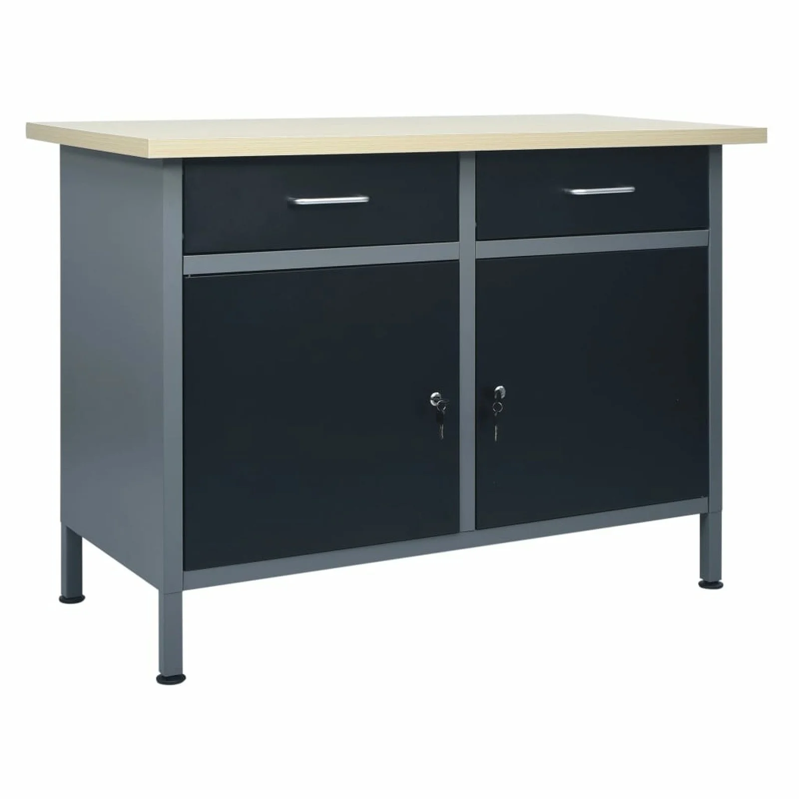 

Workbench Black 47.2"x23.6"x33.5" Steel