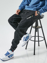Pantalones Pantalones vaqueros elásticos para hombre...